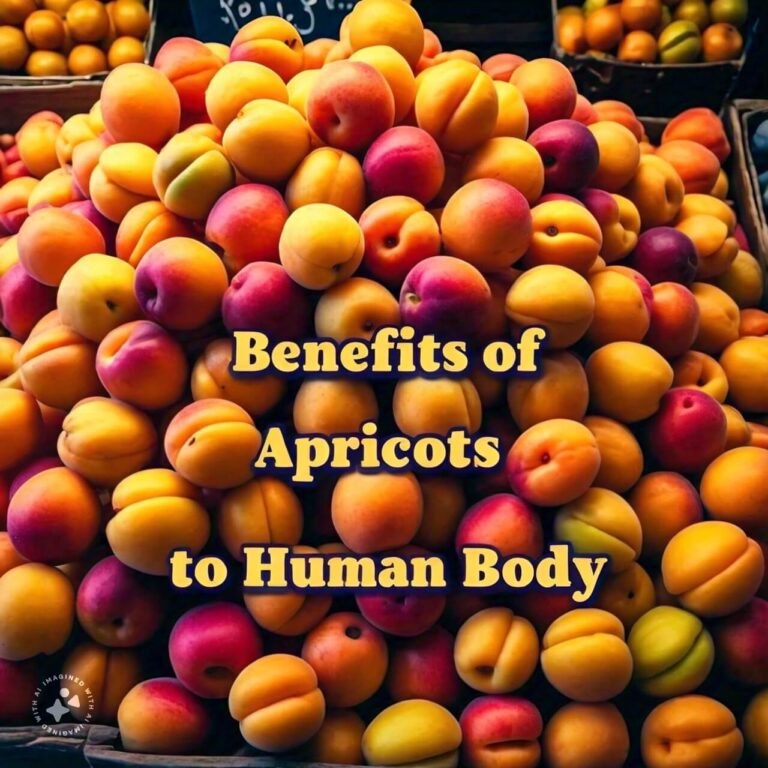 benefits of apricots to human body "