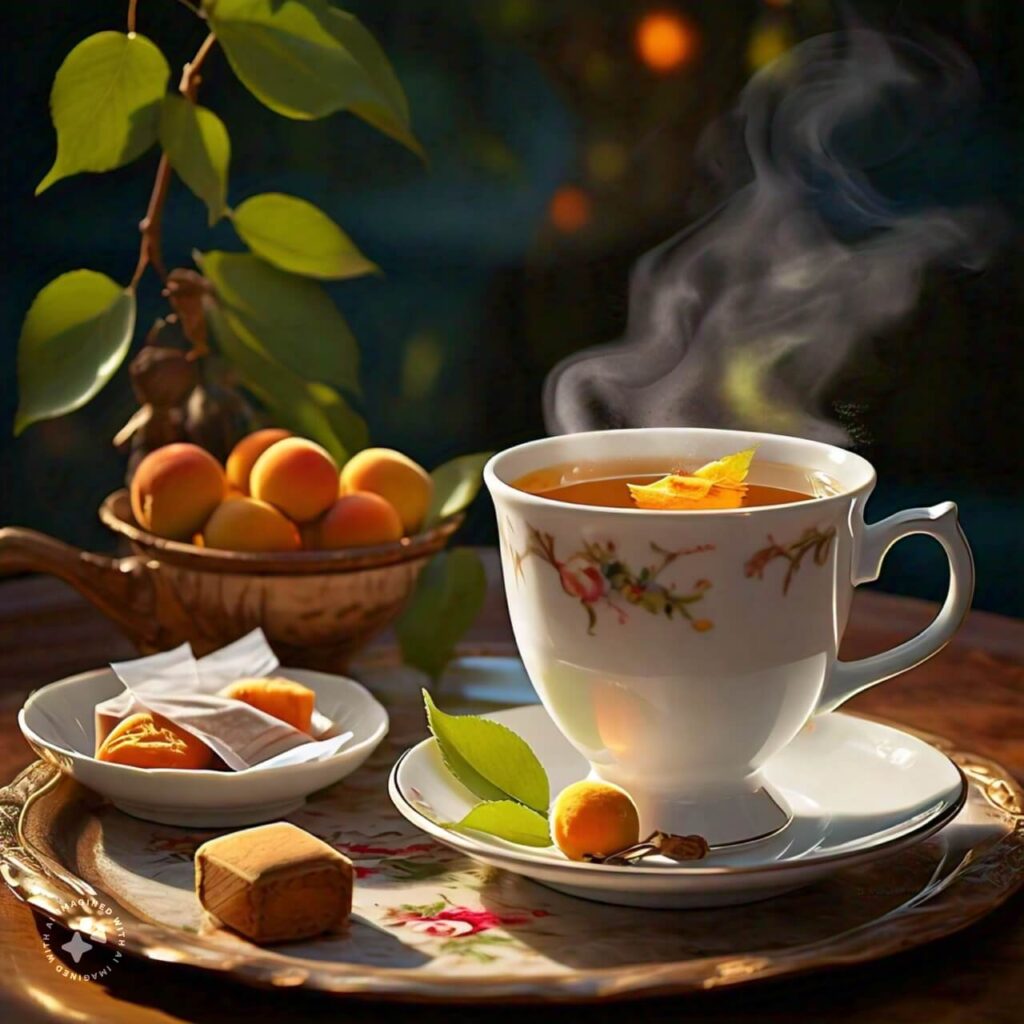 apricot leaf tea benefits 