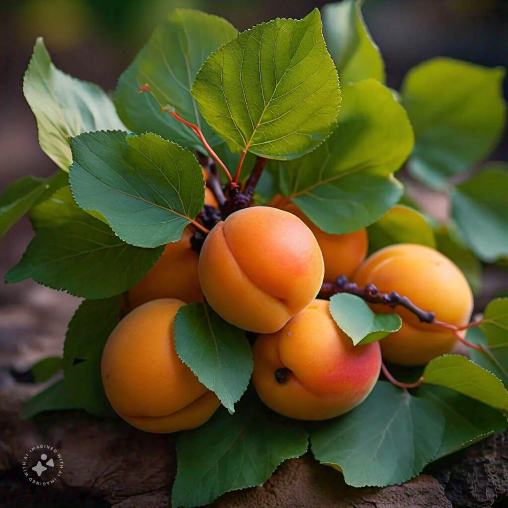  Apricot Leaves